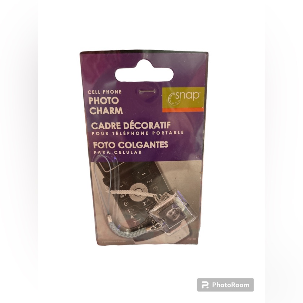 NWT Cell phone Photo Charm